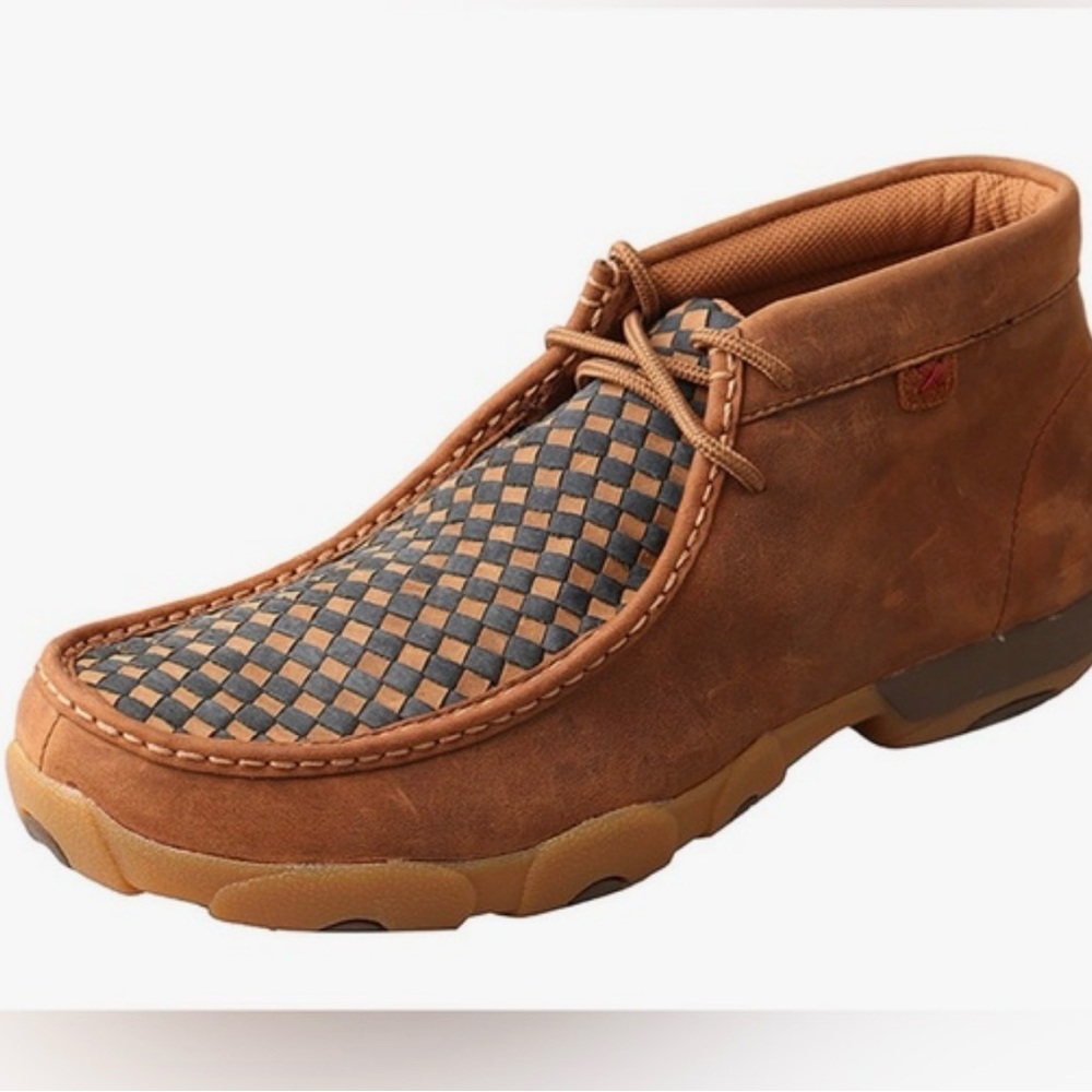 Men's Brown Leather Casual Shoes / Brand new